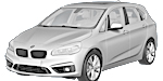BMW F45 U0853 Fault Code